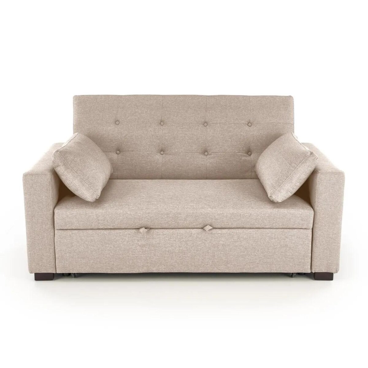 Sofa rozkładana z funkcją spania PAULINIO beżowa