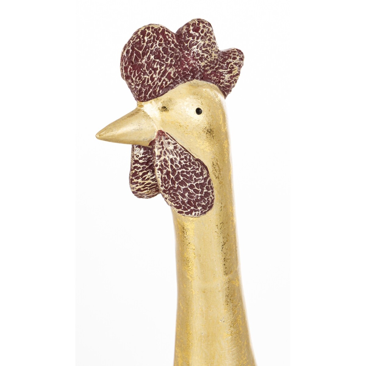 Dekoracja - kura 36,5x13x21 cm KURKA-2 Złotopiórka big