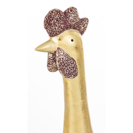 Dekoracja - kura 36,5x13x21 cm KURKA-2 Złotopiórka big