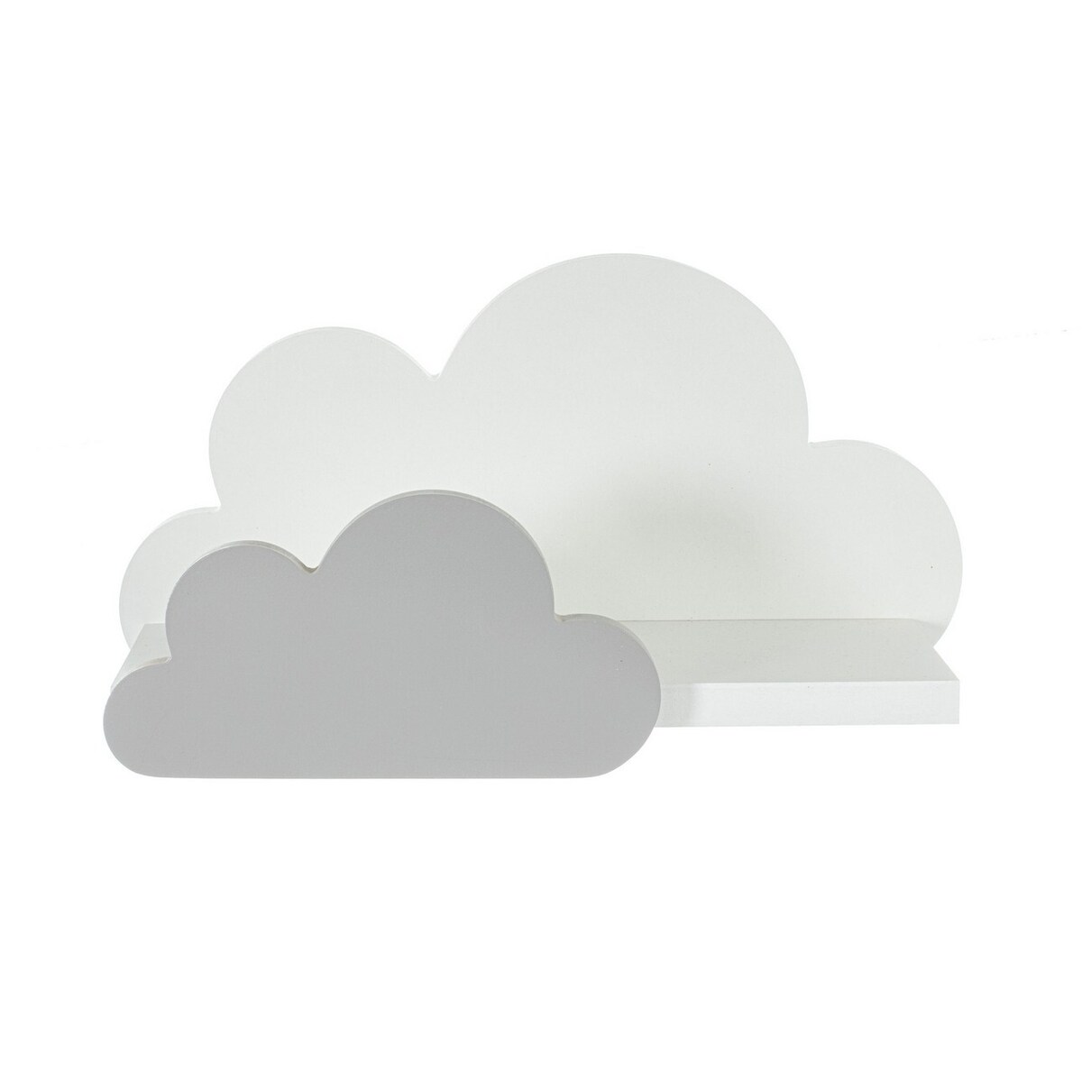 Półka Clouds Premium 38x16x19cm grey, 38 x 16 x 19 cm
