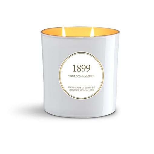 Świeca Tobacco & Amber, 600 g Cereria Molla