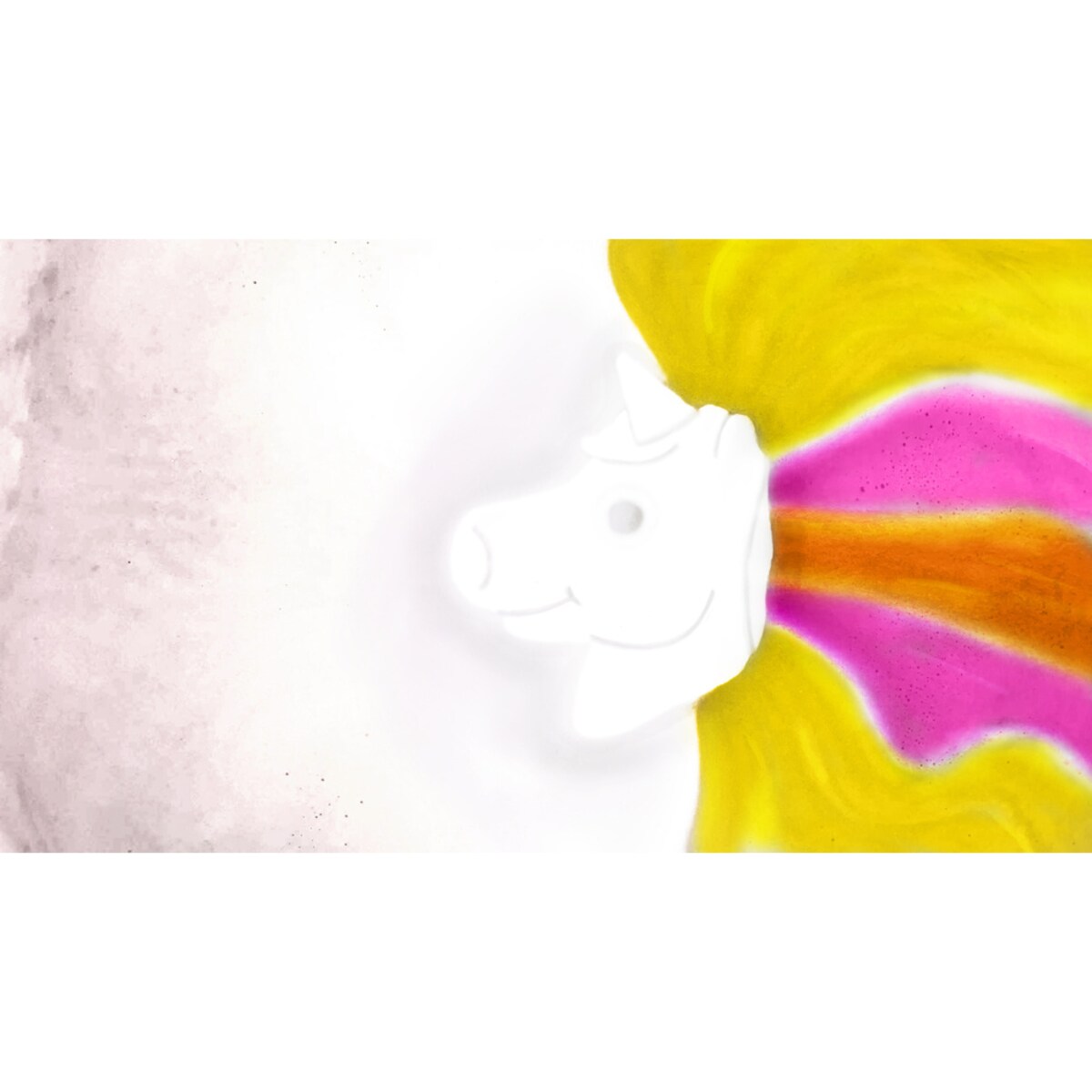 Jednorożec do kąpieli do zabawy zmieniający kolor wody, Rainbow Baff Bombz, 3+, Zimpli Kids