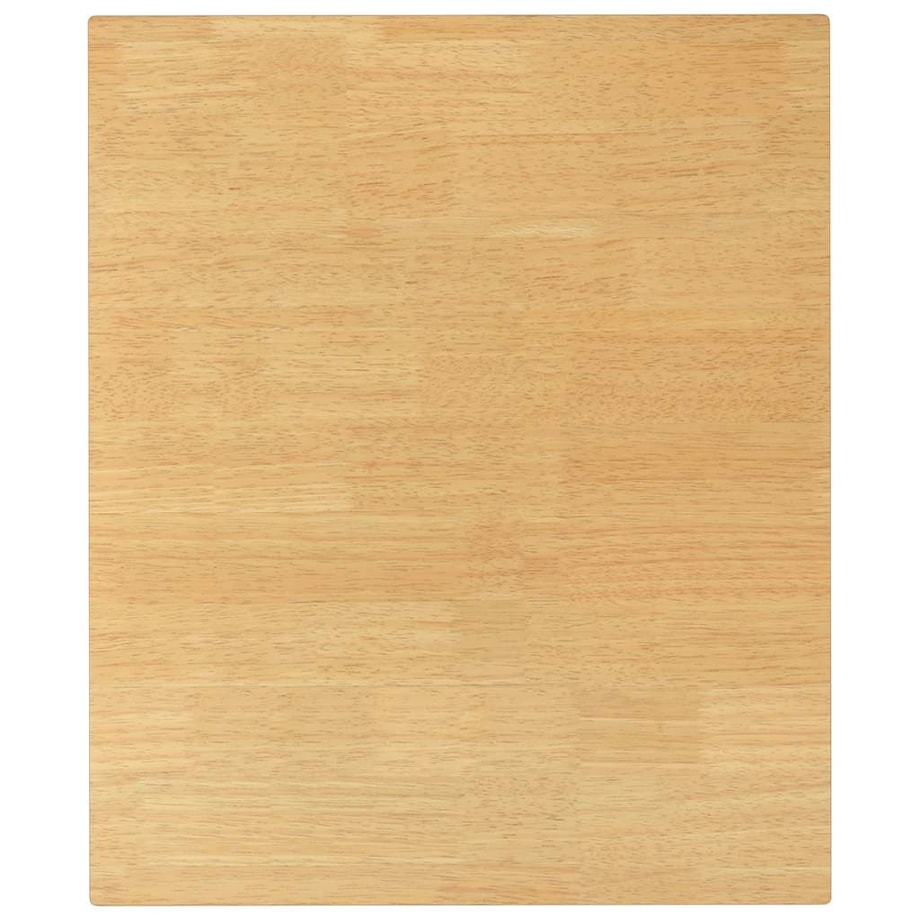 vidaXL Stół jadalny Naturalne drewno lite Guma