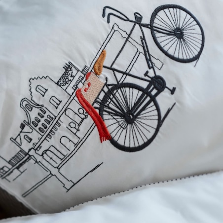 Pościel Amsterdam Sylvie Thiriez 140x200 cm 50x70 cm