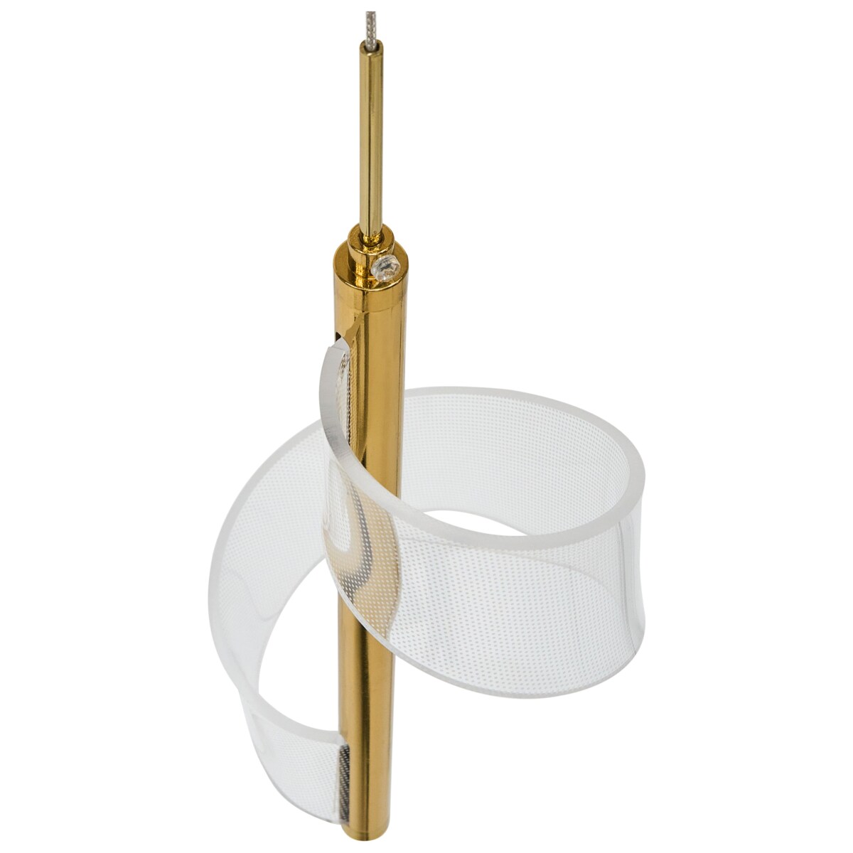 Lampa wisząca LED SARELA Metal Złoty