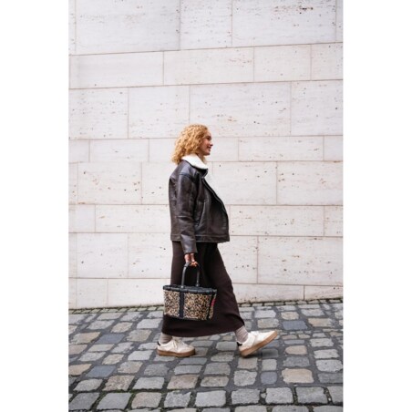 Koszyk CARRYBAG XS, leo fake fur