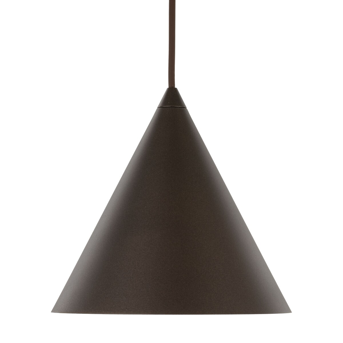 Lampa wisząca CONO BROWN 10073 TK Lighting brązowa metalowa E27 regulowana do salonu i jadalni