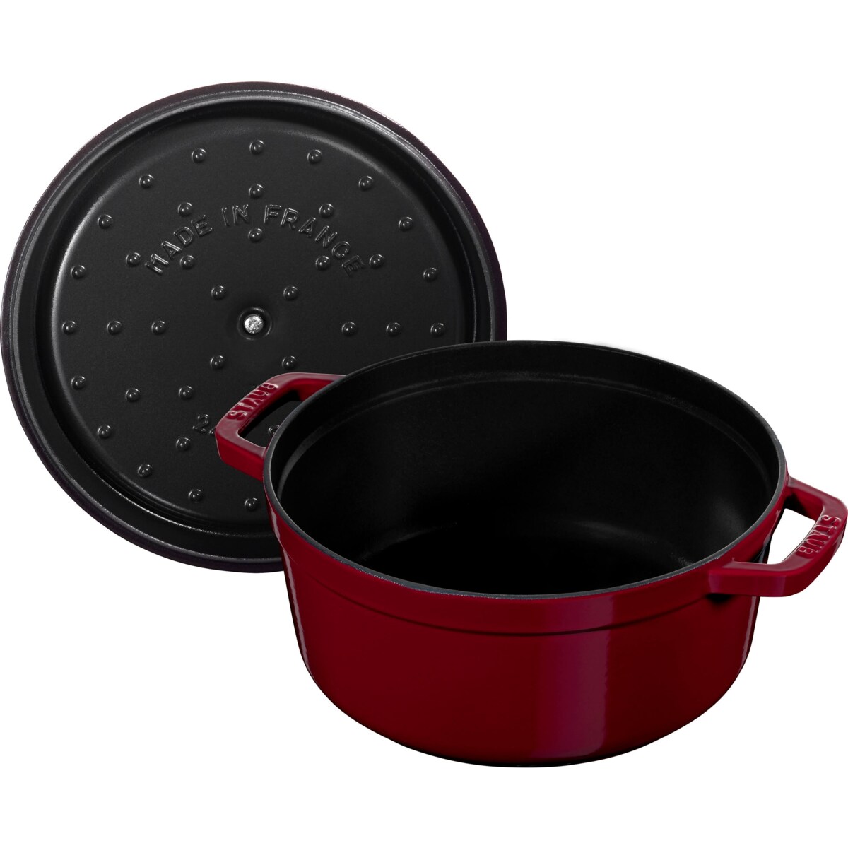 Garnek żeliwny okrągły Staub - 3.8 ltr, Kasztanowy