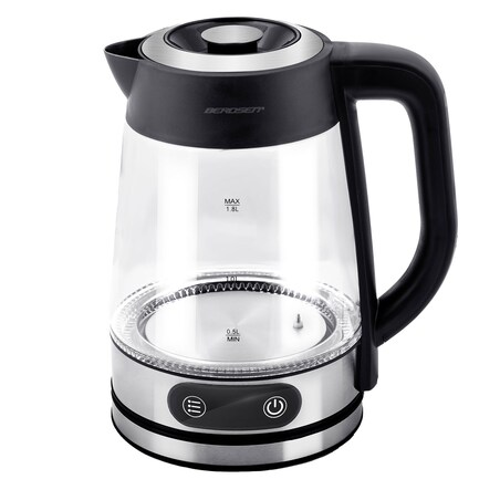 Czajnik elektryczny szklany z regulacja temperatury 1,8l Berdsen 371500