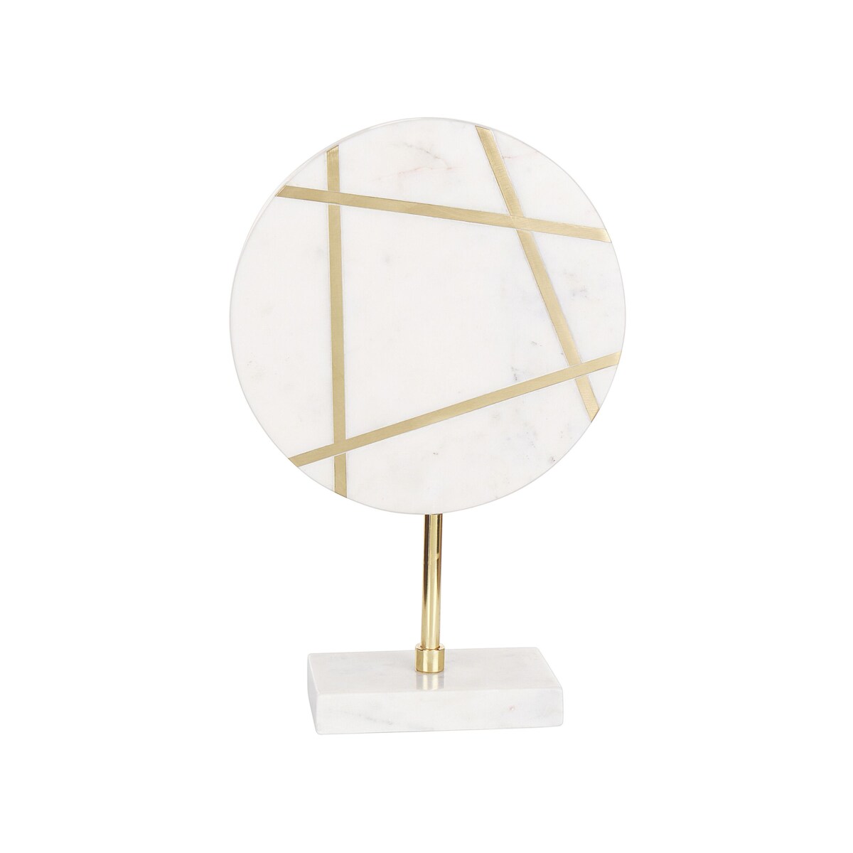 Dekoracyjna rzeźba marmurowa biała RETHIMNO