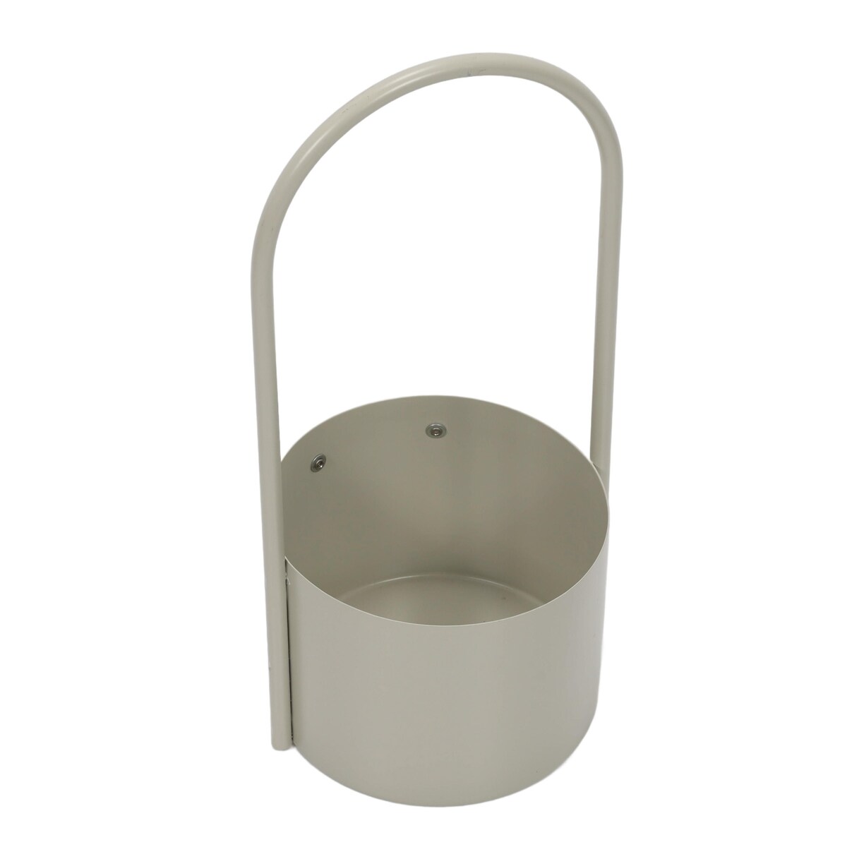 Metalowa doniczka z rączką, Ø 13 x 30 cm