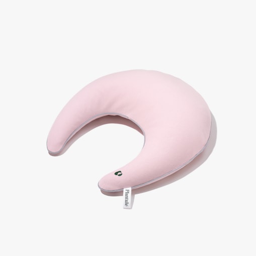 Rogal podróżny z łuską gryki 35x35cm pudrowy róż