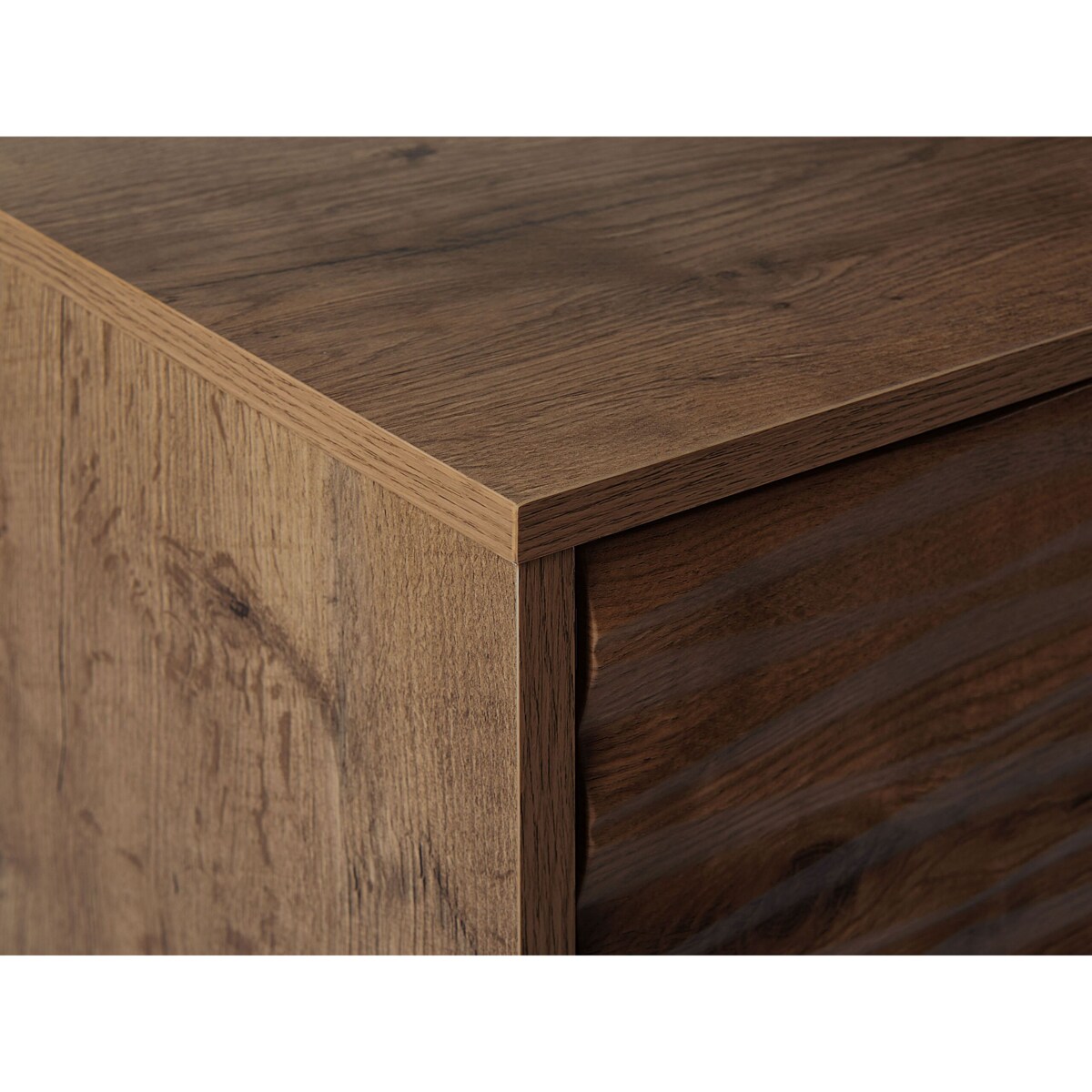 Szafka RTV ciemne drewno KAYAN