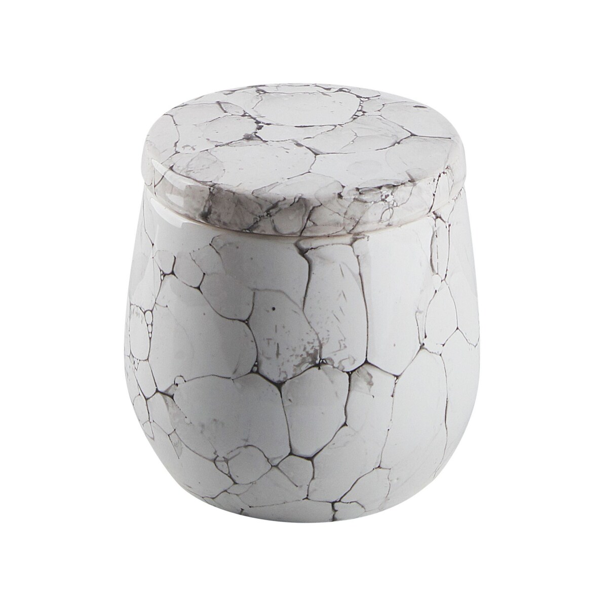 6-częściowy zestaw akcesoriów łazienkowych ceramiczny biały CALLELA