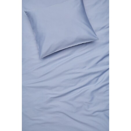 Poszewka satynowa ice blue 50 x 60 cm