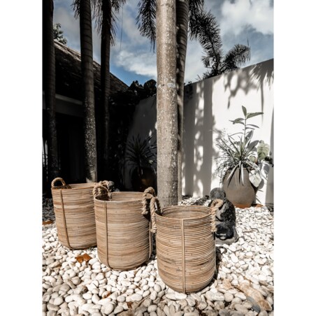 RATTANOWY KOSZ AZURE L