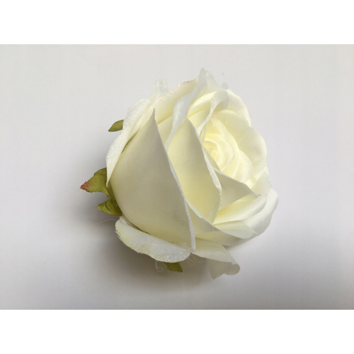 SZTUCZNE KWIATY róża biała na stroik kompozycję bukiet święto pomnik duża