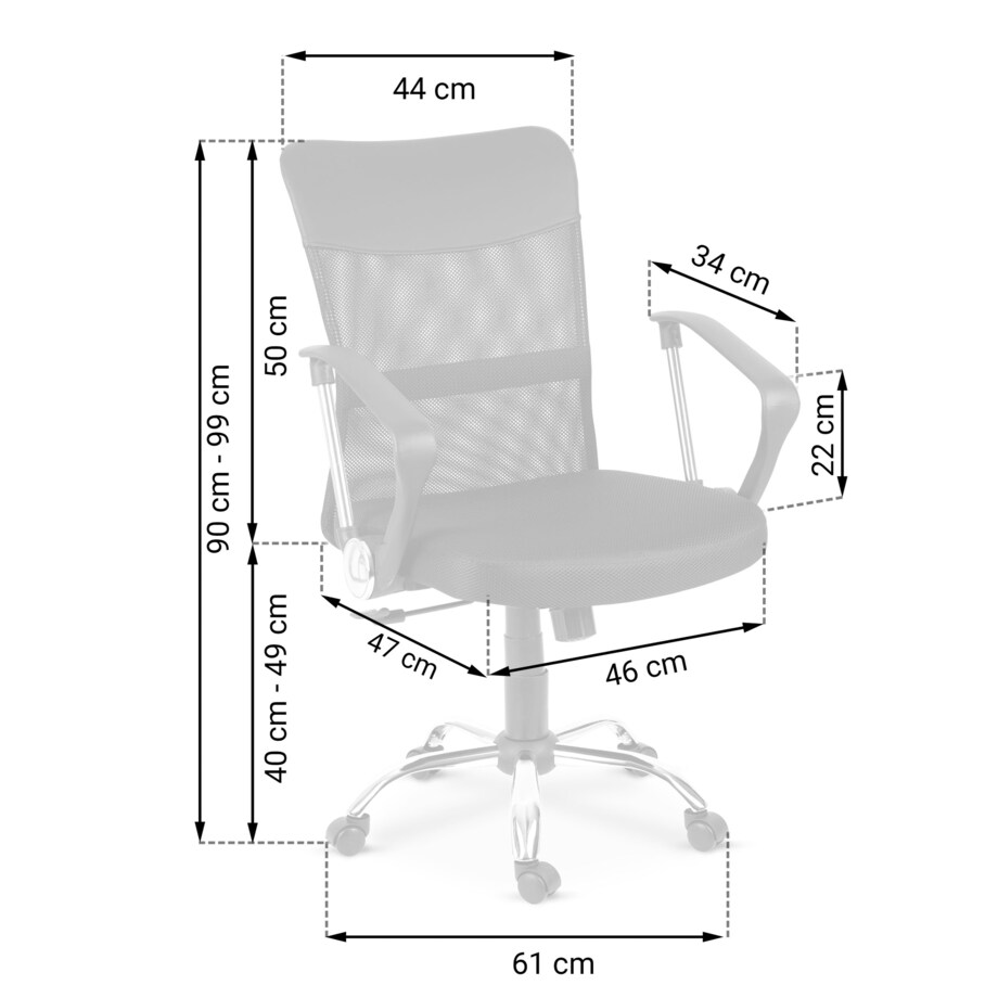 Fotel biurowy obrotowy krzesło Vensi mikrosiatka Sofotel