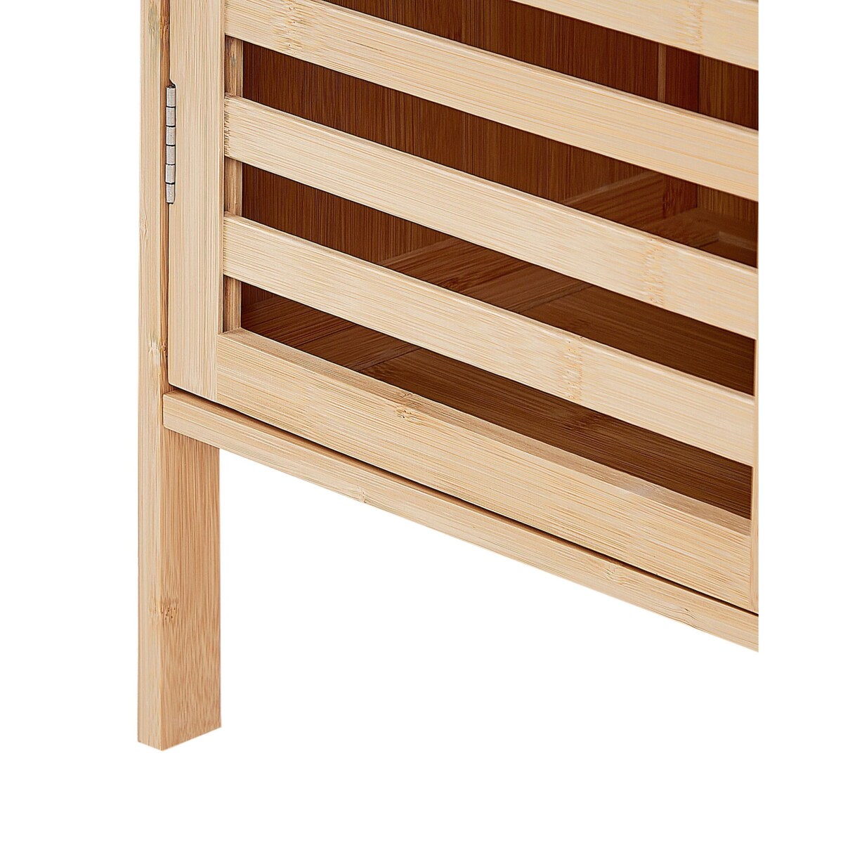 Bambusowy regał łazienkowy jasne drewno OWASSO