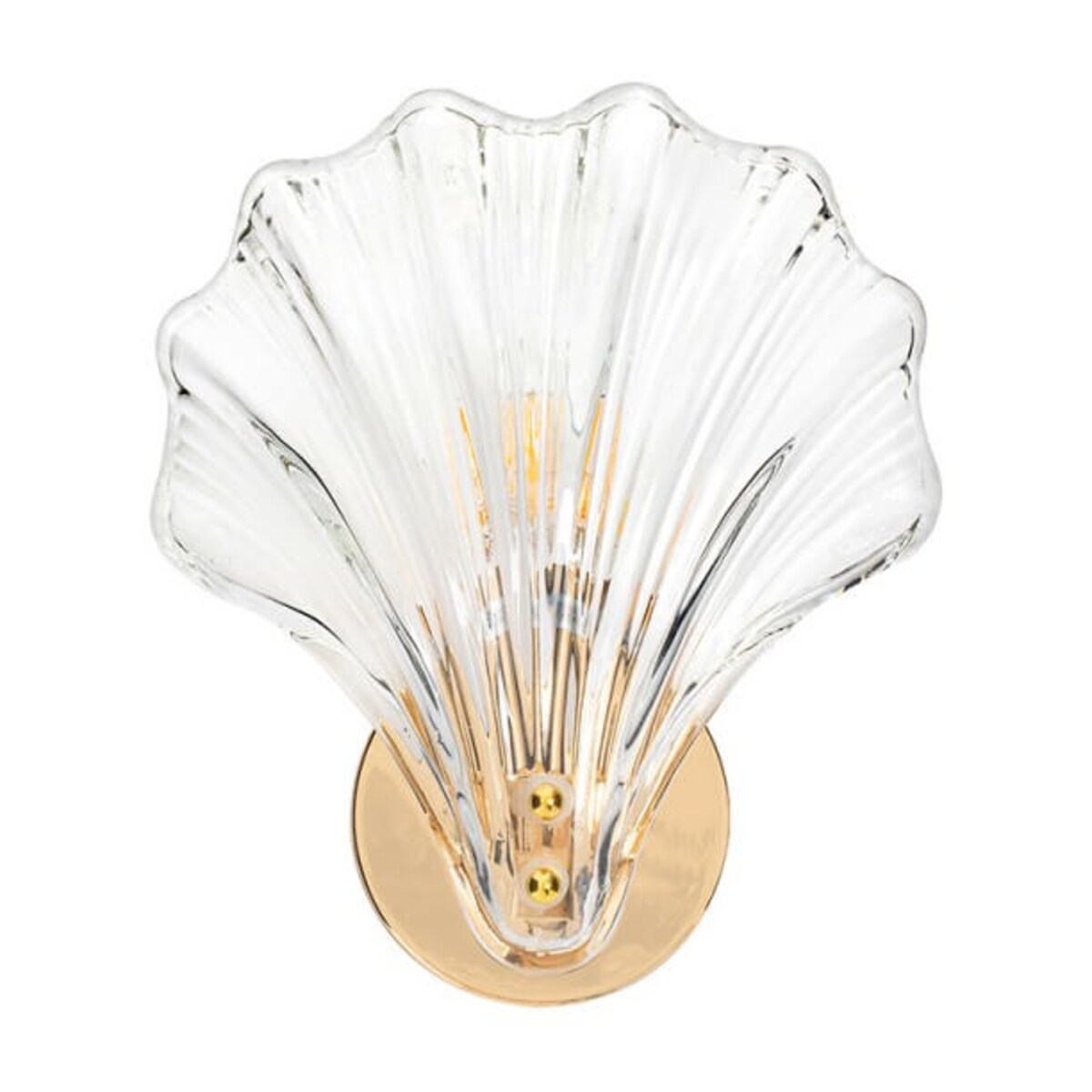 Lampa ścienna CONCHA złota