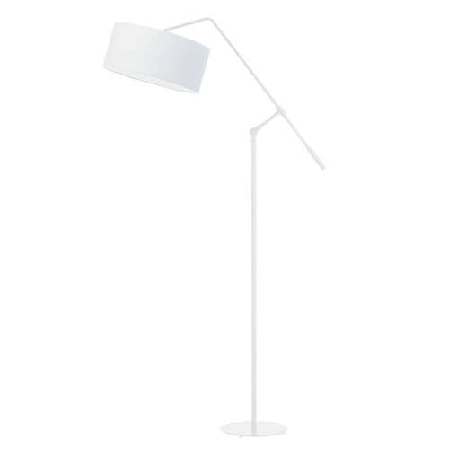 Lampa stojąca podłogowa przegubowa regulowana z abażurem walec AVADO