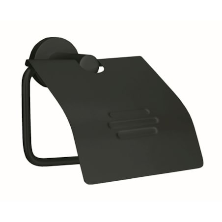 Kleine Wolke Apollo Nero Uchwyt na rolkę z pokrywą czarny