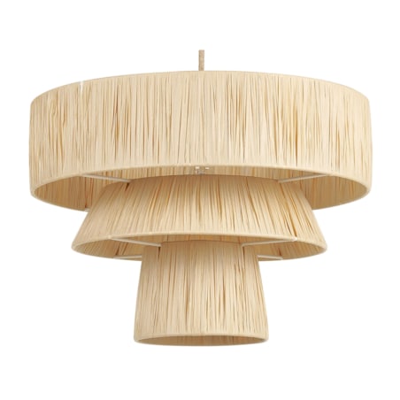 Lampa wisząca papierowa naturalna CHAMBO