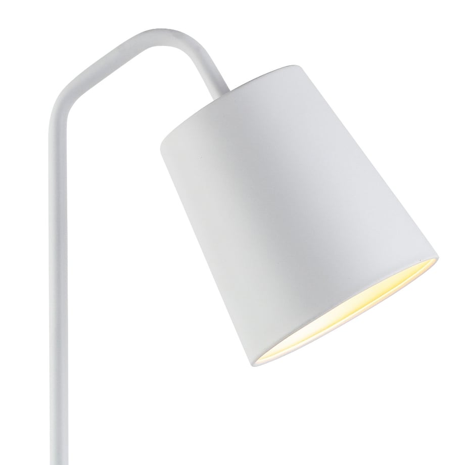 Lampa na biurko Zen MT1232 white Step nowoczesna do czytania biała