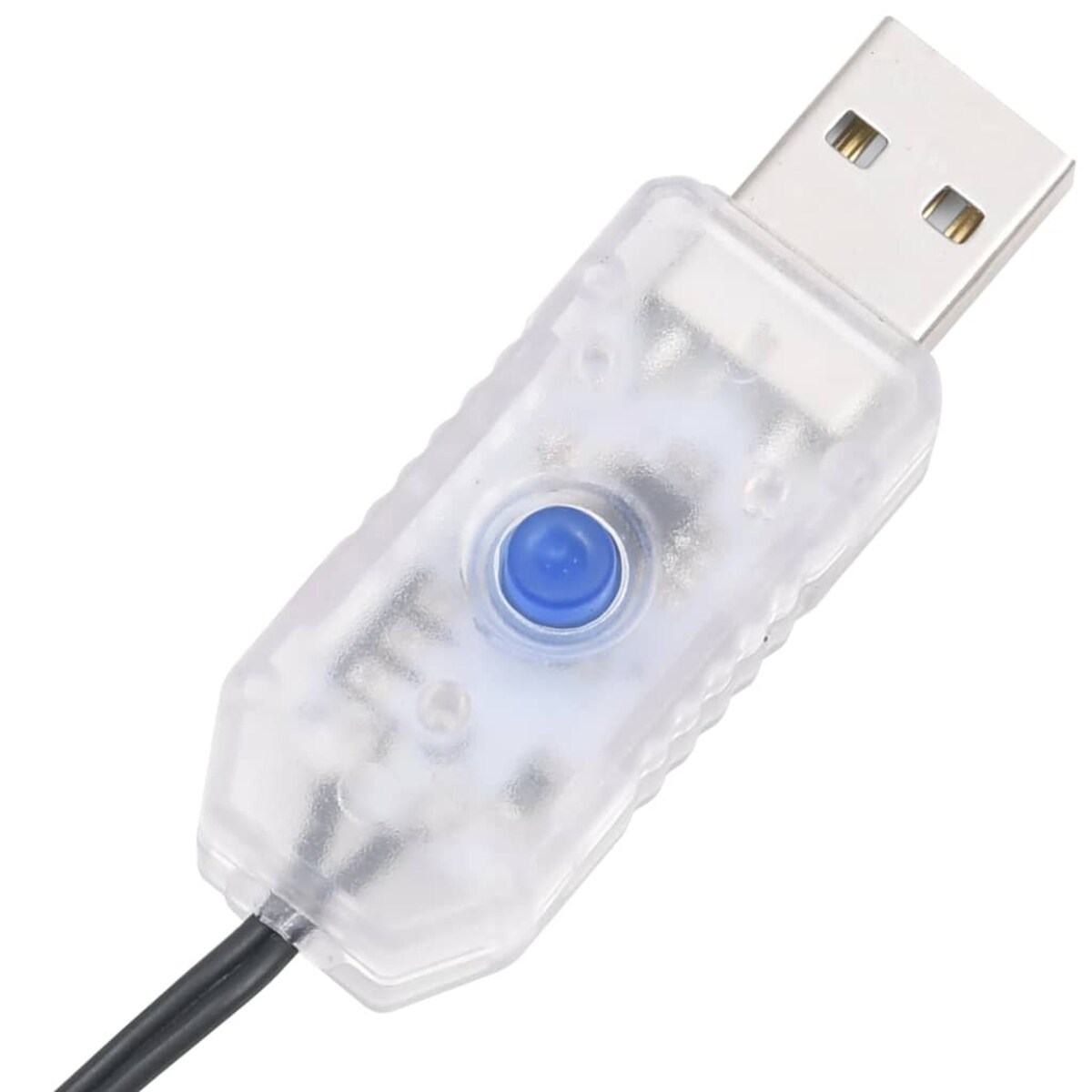 vidaXL Sznur LED, 400 diod, gęsto rozmieszczone, ciepła biel, 13 m