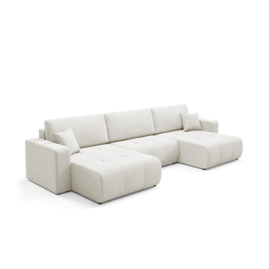 Narożnik MOLINIO U z funkcją spania Kolor: Wind 02