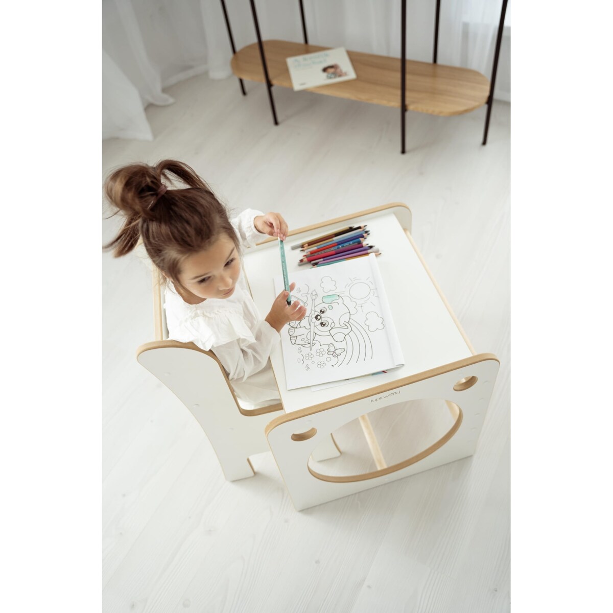 Kostka Wielozadaniowa + krzesełko z imieniem