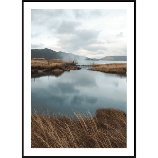 Poster Story, Plakat, Obraz - Trawa Morska nad Jeziorem, wymiary 42 x 60 cm