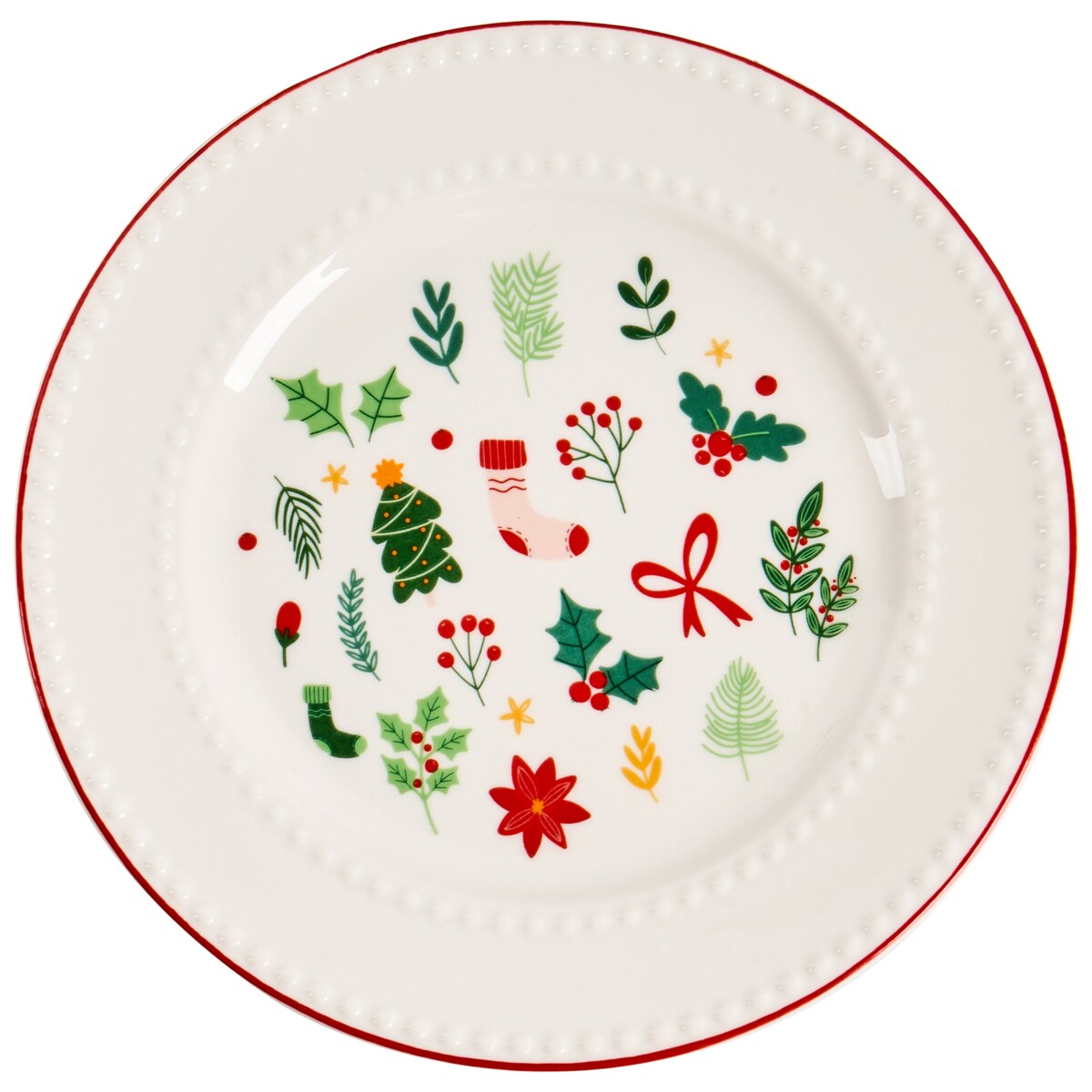 Zastawa stołowa 12-częściowa SAFFRON Porcelana Biały