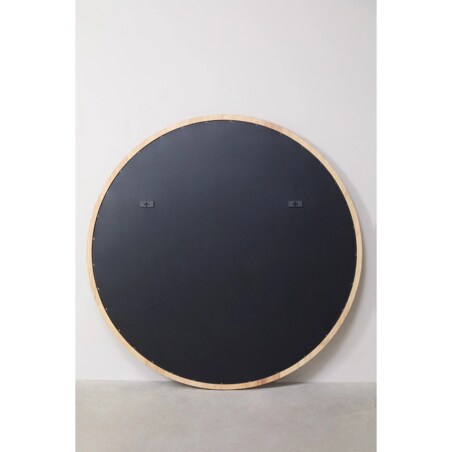 Okrągłe lustro z drewna dębowego Sapeira Ø110 cm