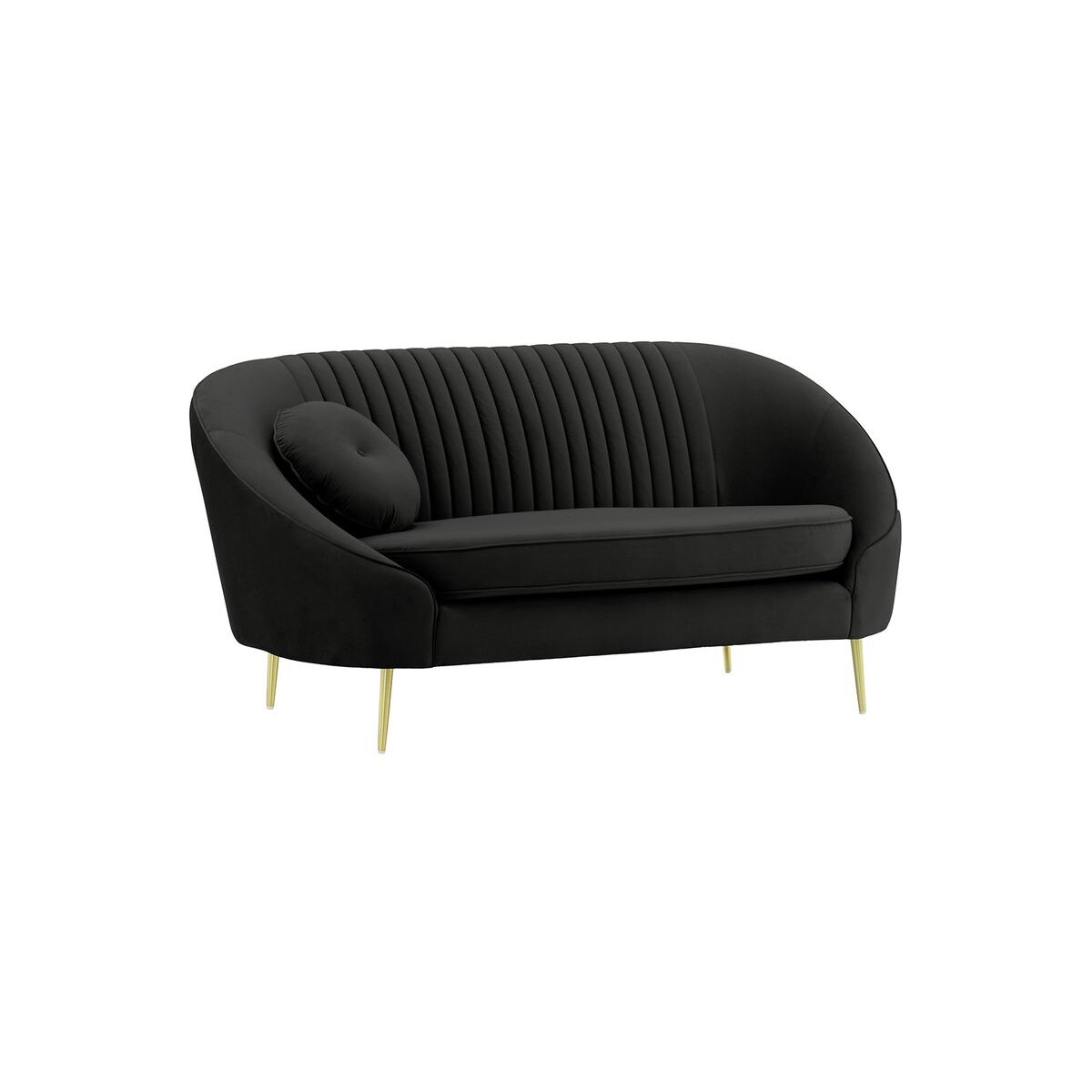 Sofa dwuosobowa Kooper z przeszyciami-Velluto 20