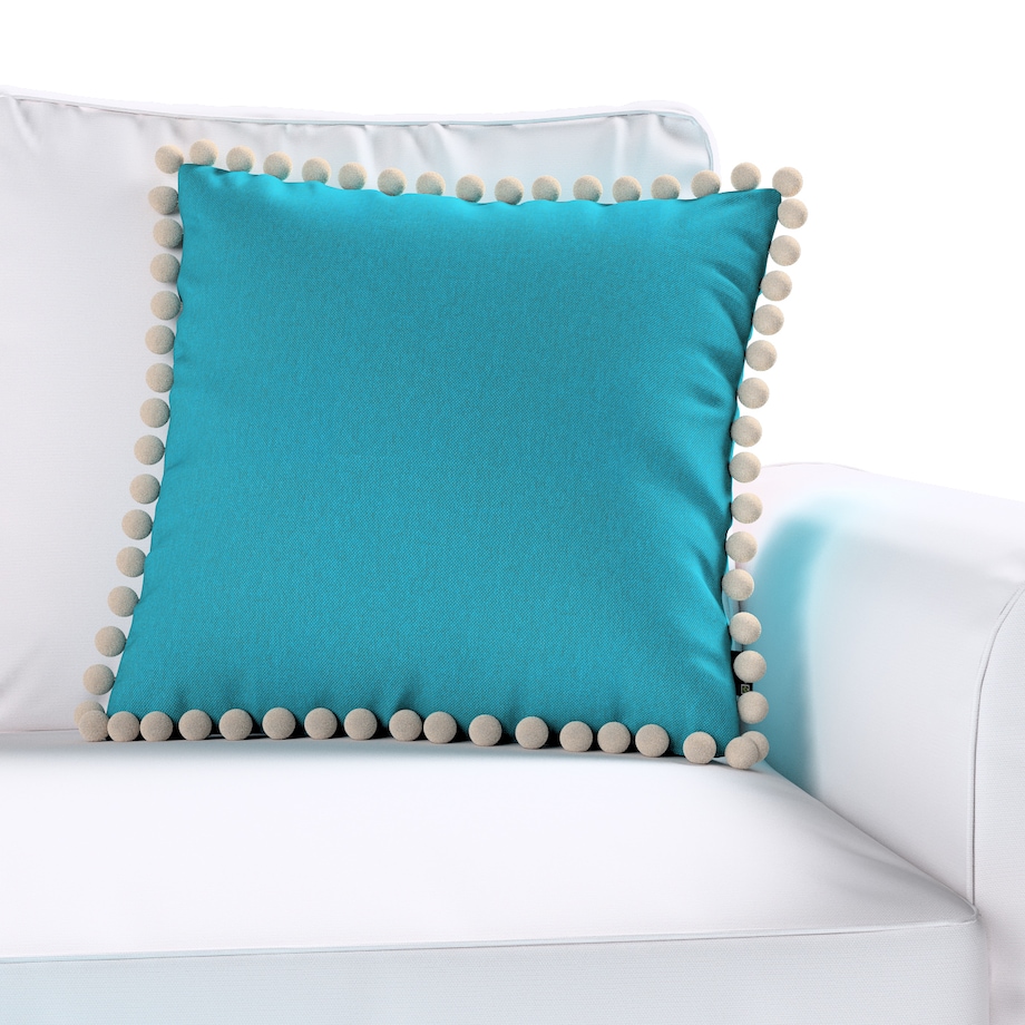 Poszewka Wera na poduszkę 45x45 turkusowy