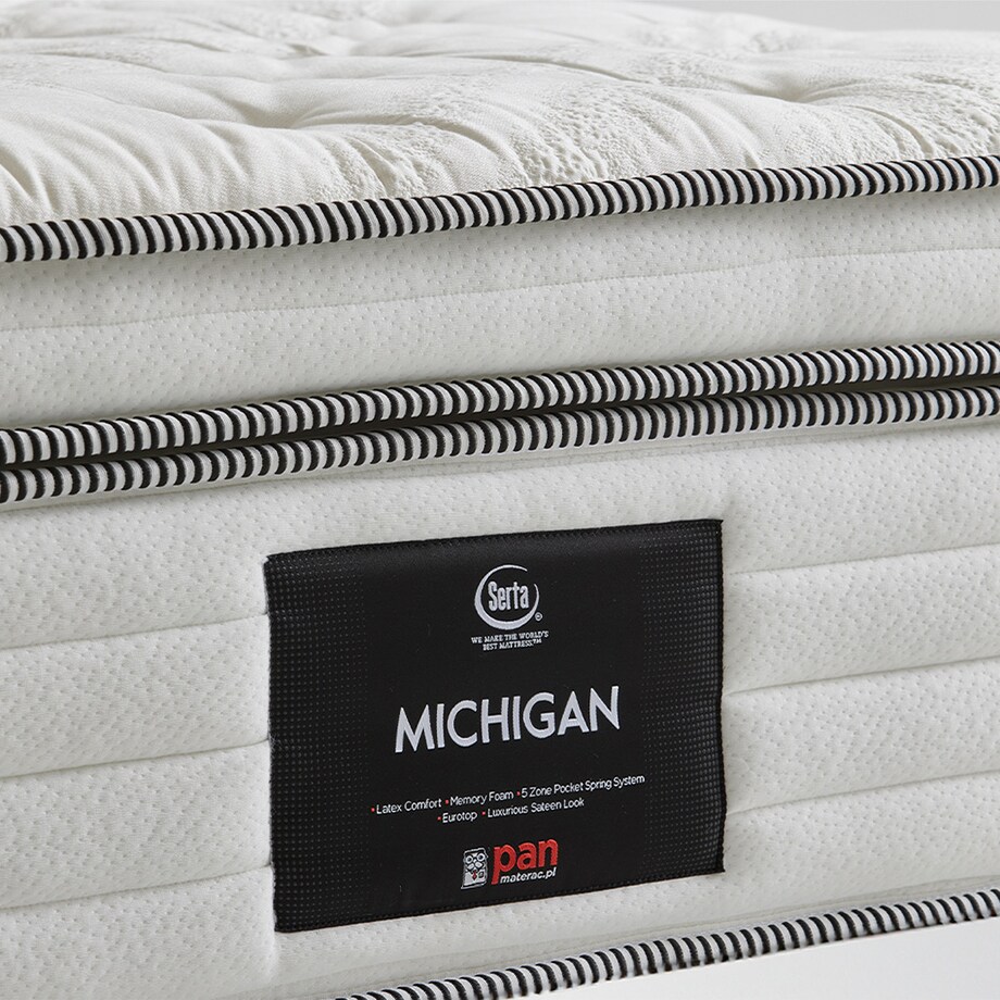 Materac hybrydowy 140x200 model MICHIGAN marki PAN MATERAC sprężynowy