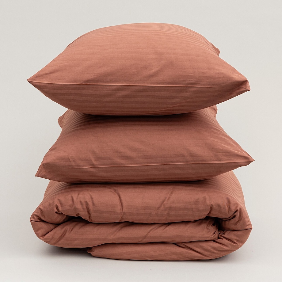 Pościel z satyny żakardowej Autumn Spice 160x200 cm, 160x200 cm