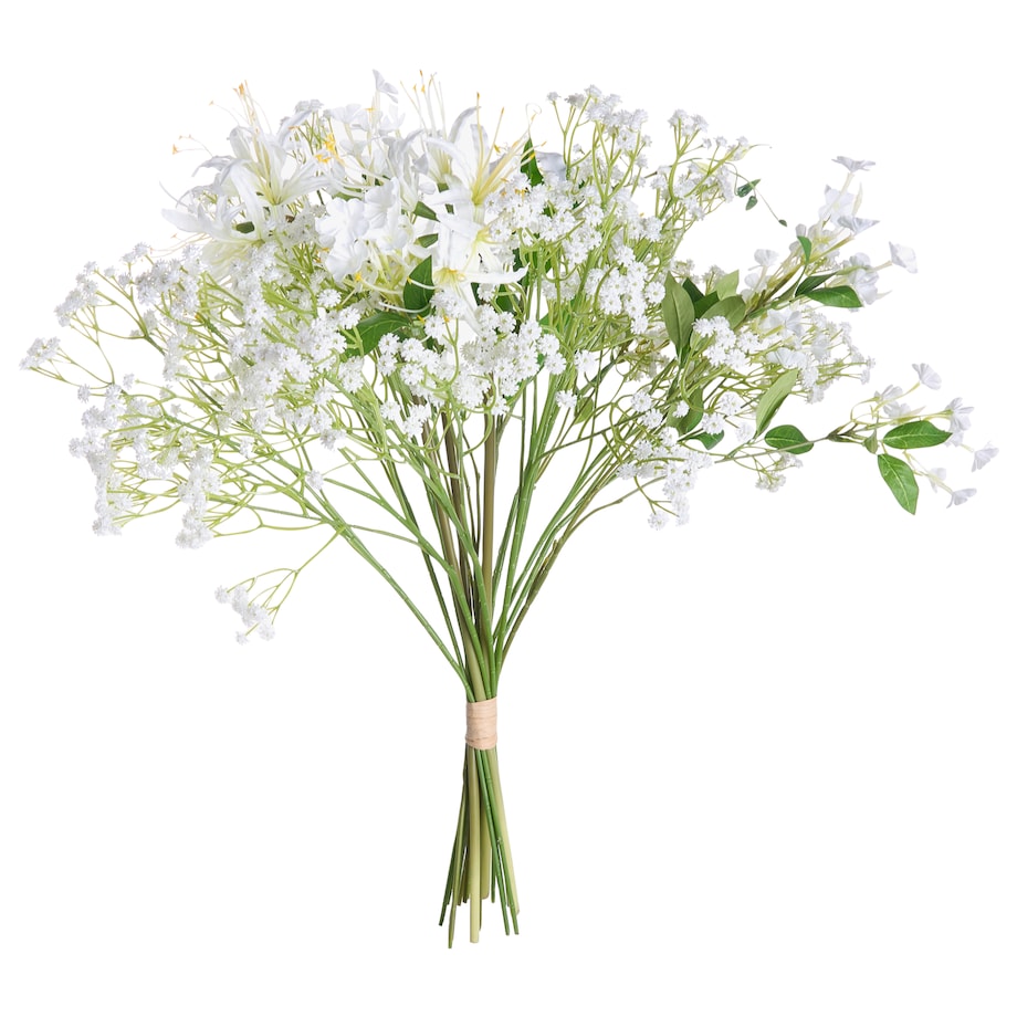 Bukiet sztucznych kwiatów VEIROS 38 cm Biały