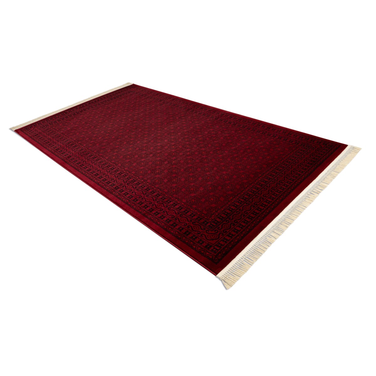 Dywan ORIENT 2958 bordo / czarny Ramka, 150x230 cm