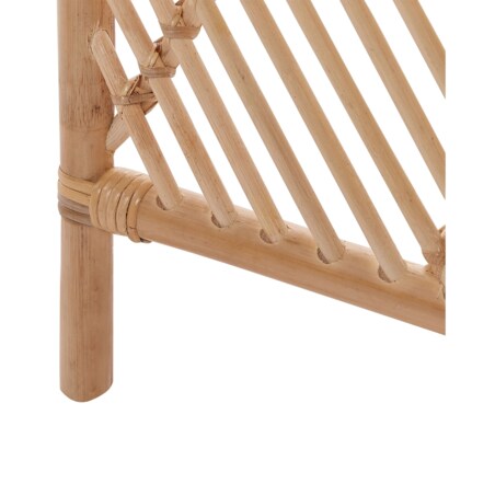 3-panelowy składany parawan pokojowy rattanowy 106 x 180 cm naturalny COSENZA