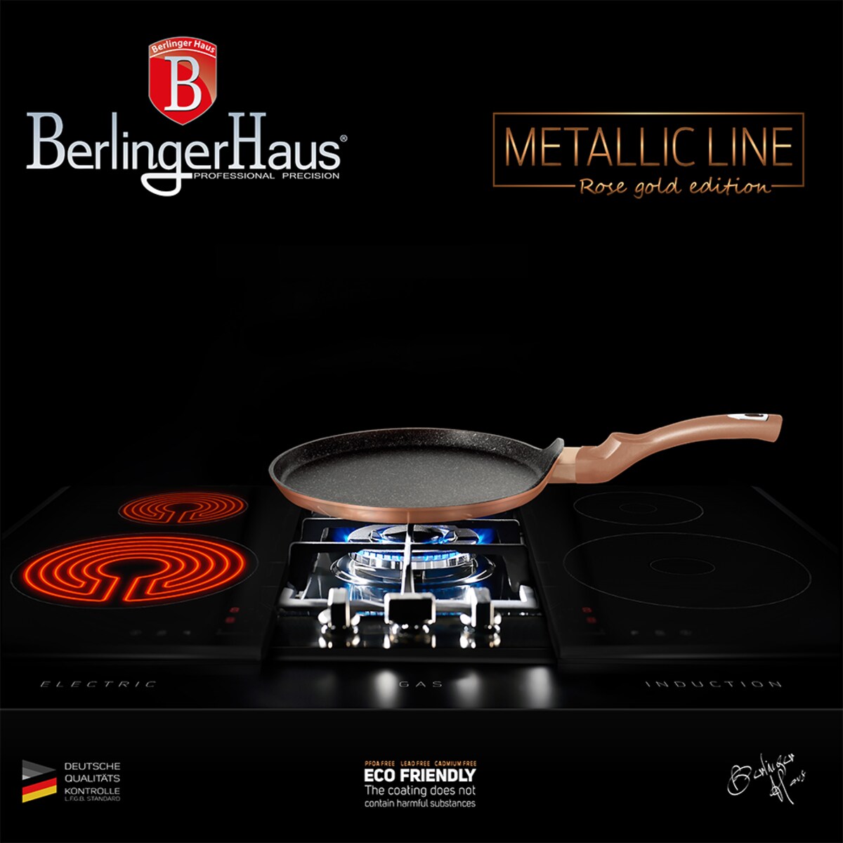 Patelnia do naleśników 28cm Berlinger Haus BH-6180