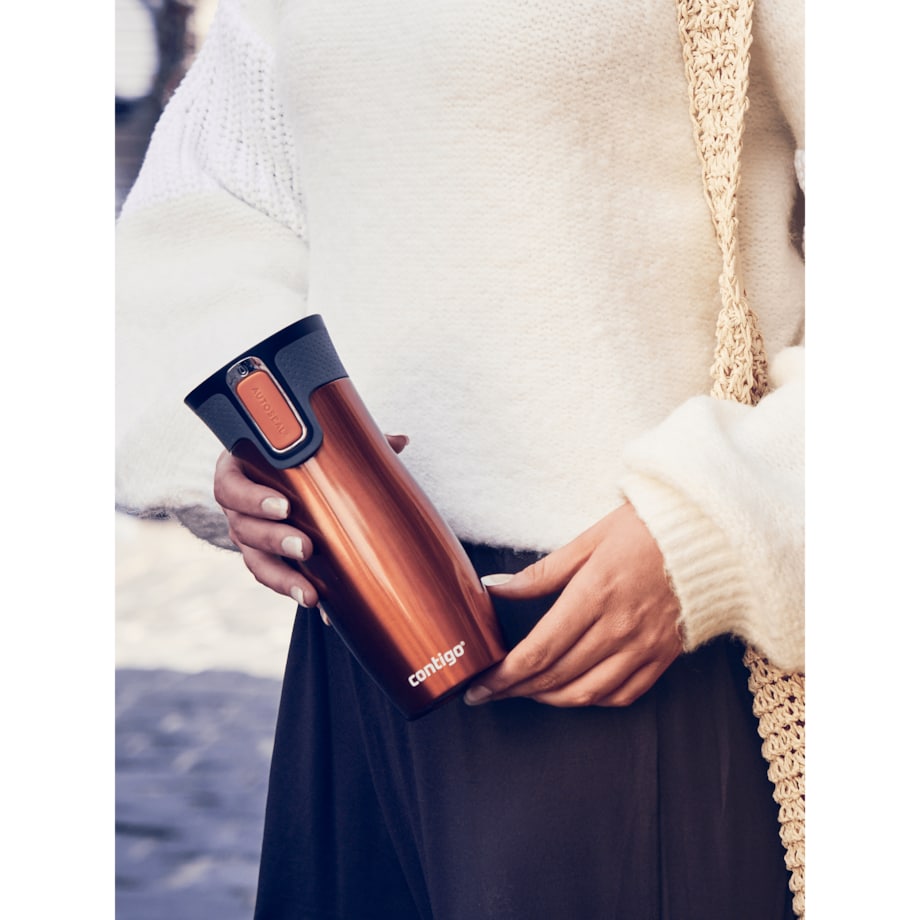 Kubek termiczny Contigo West Loop 2.0 470ml - pomarańczowy