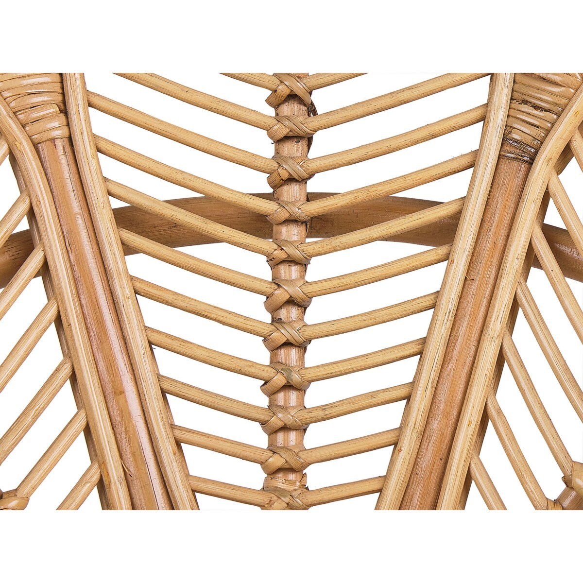 Zestaw 2 foteli paw rattanowy naturalny FLORENTINE II