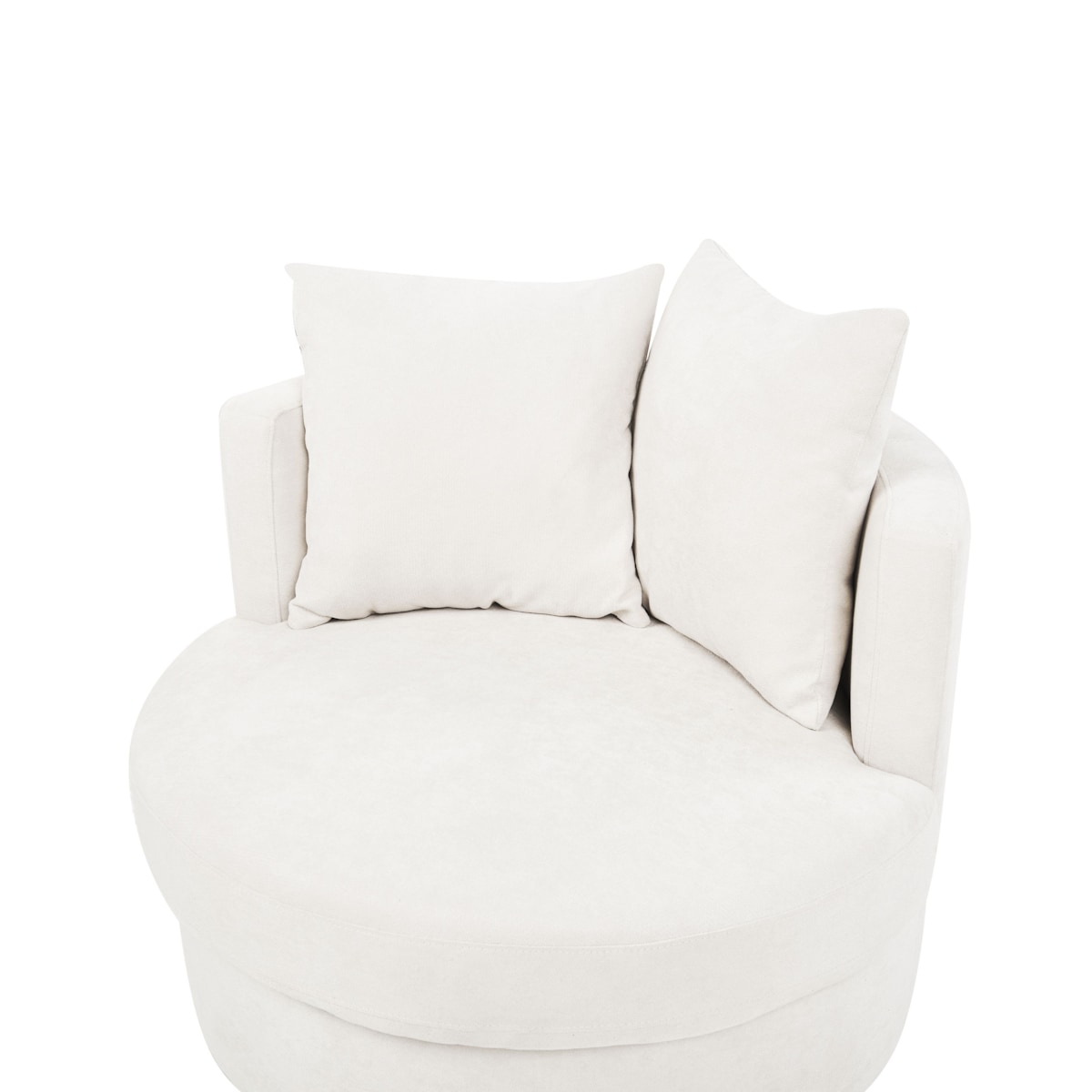 Fotel obrotowy DALBY Jasnobeżowy