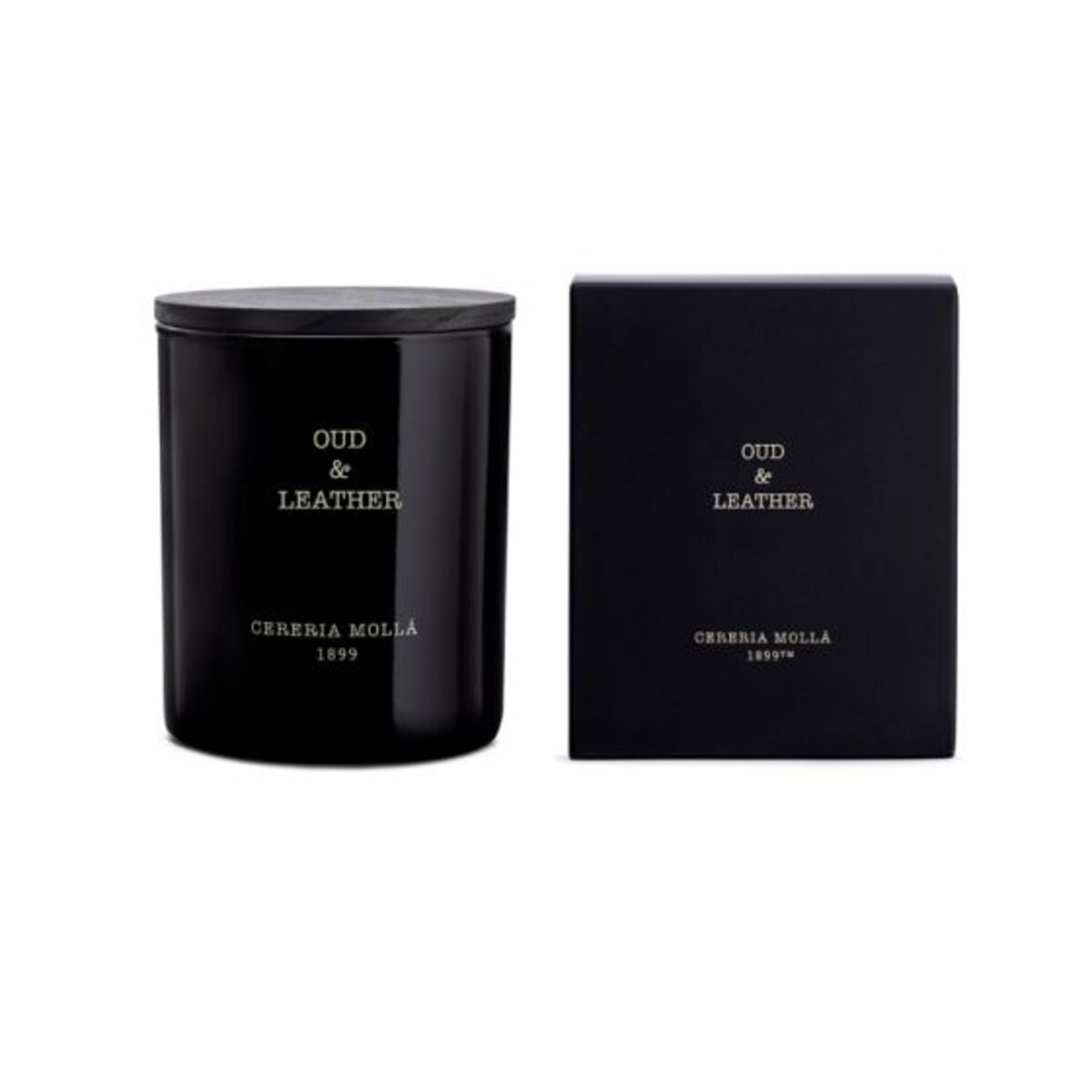 Świeca zapachowa 230 g Oud & Leather Cereria Molla