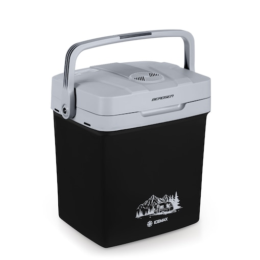 Lodówka turystyczna samochodowa 12V/230V USB funkcja grzania 26l Berdsen