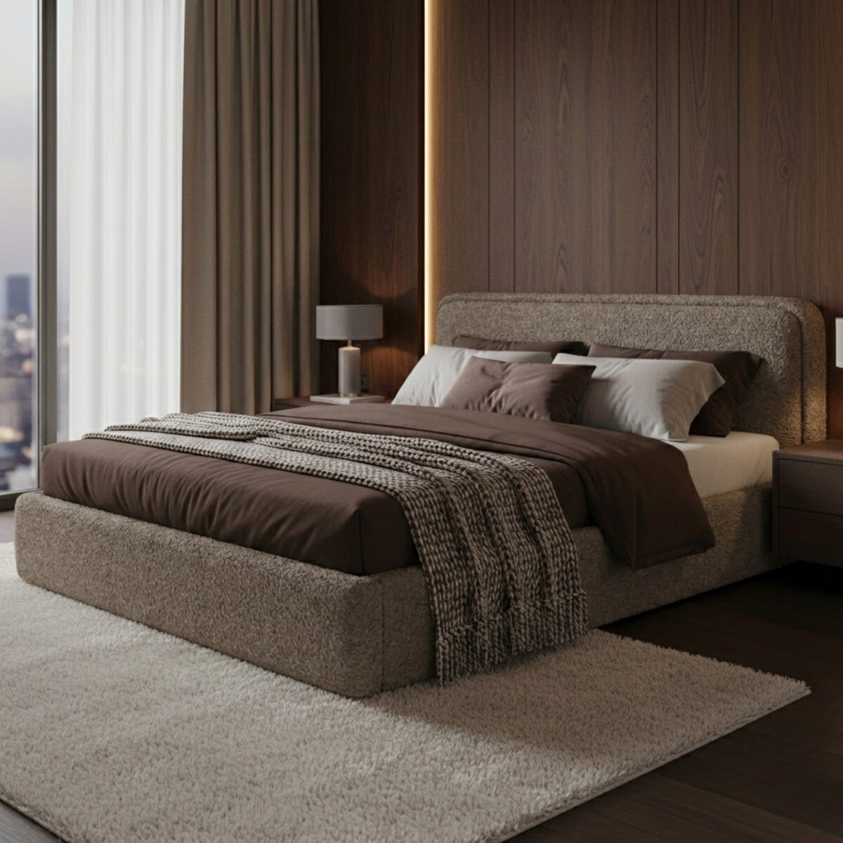 Łóżko Tapicerowane Grand 160X200 Stelaż Pojemnik Na Pościel Abriamo 03