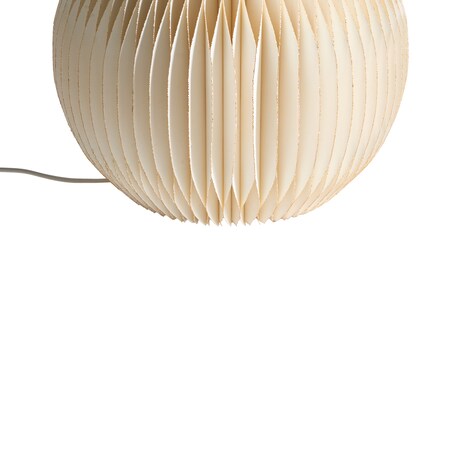 Dekoracja świąteczna Lampa stołowa BANGA Bałwan 51 cm Beżowy