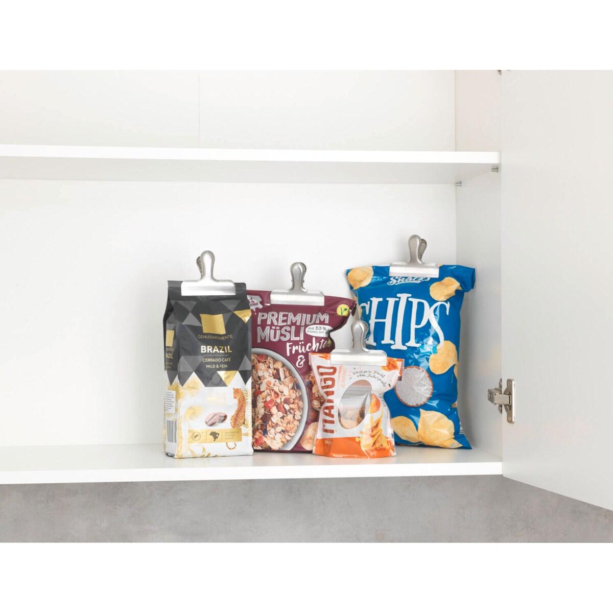 Zestaw klipsów kuchennych ze stali nierdzewnej, 10 szt.